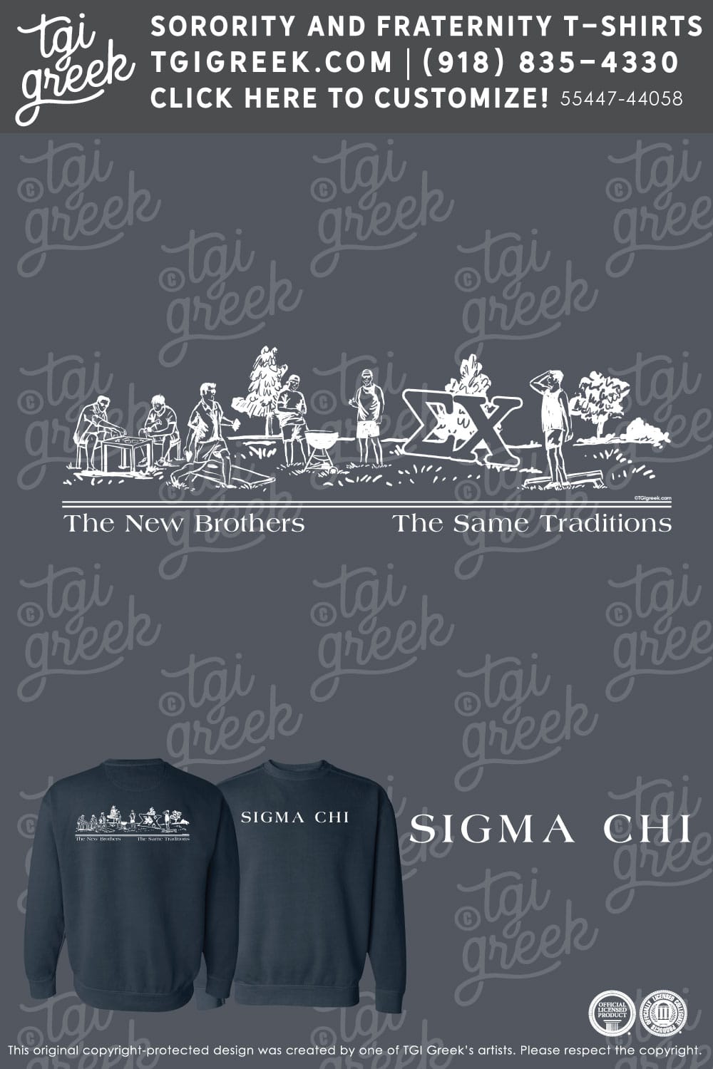 Sigma Chi – ETSU Pr Sweatshirt