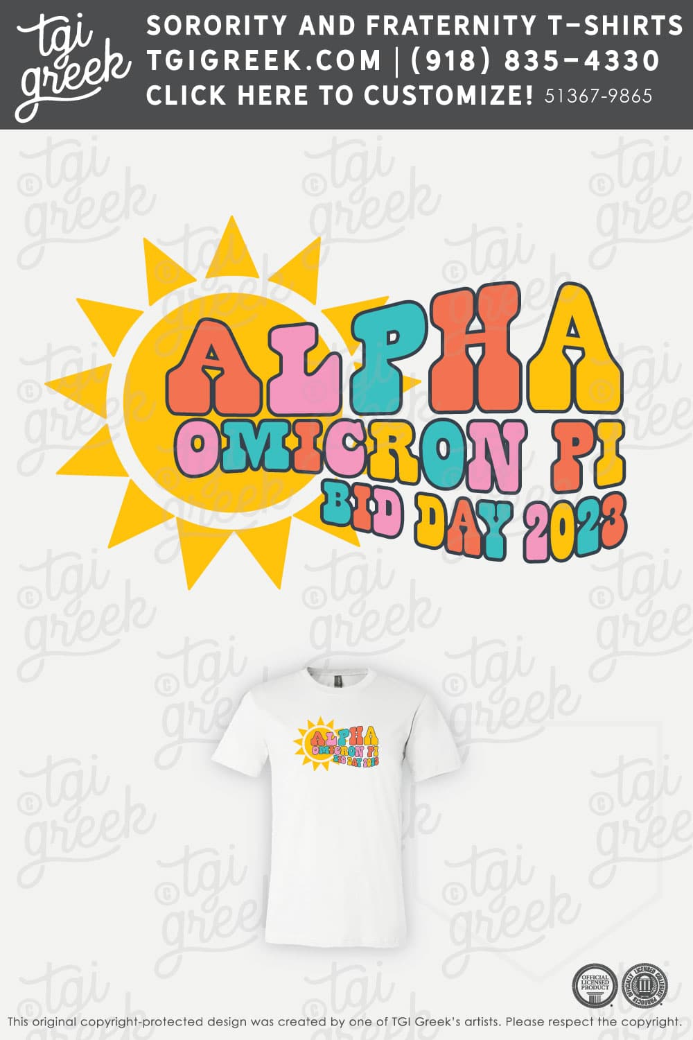 Alpha Omicron Pi – USAL Bid Day
