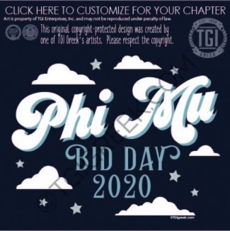 Phi Mu – bid Day