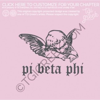 Pi Beta Phi OU Embroidered Hoodie