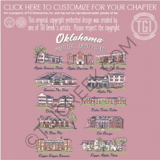 Pi Beta Phi-OU Panhellenic Shirt
