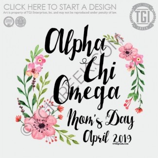 TGI-Alpha Chi Omega Mom's Day Flowers