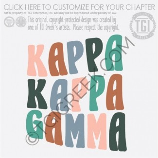 TGI – Kappa Kappa Gamma Colorful PR