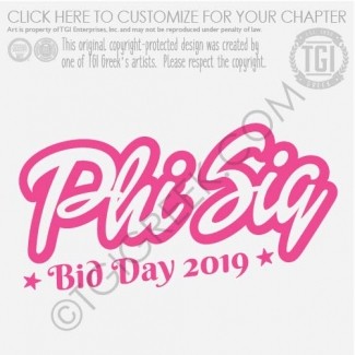 Phi Sigma Sigma-ISU Bid Day
