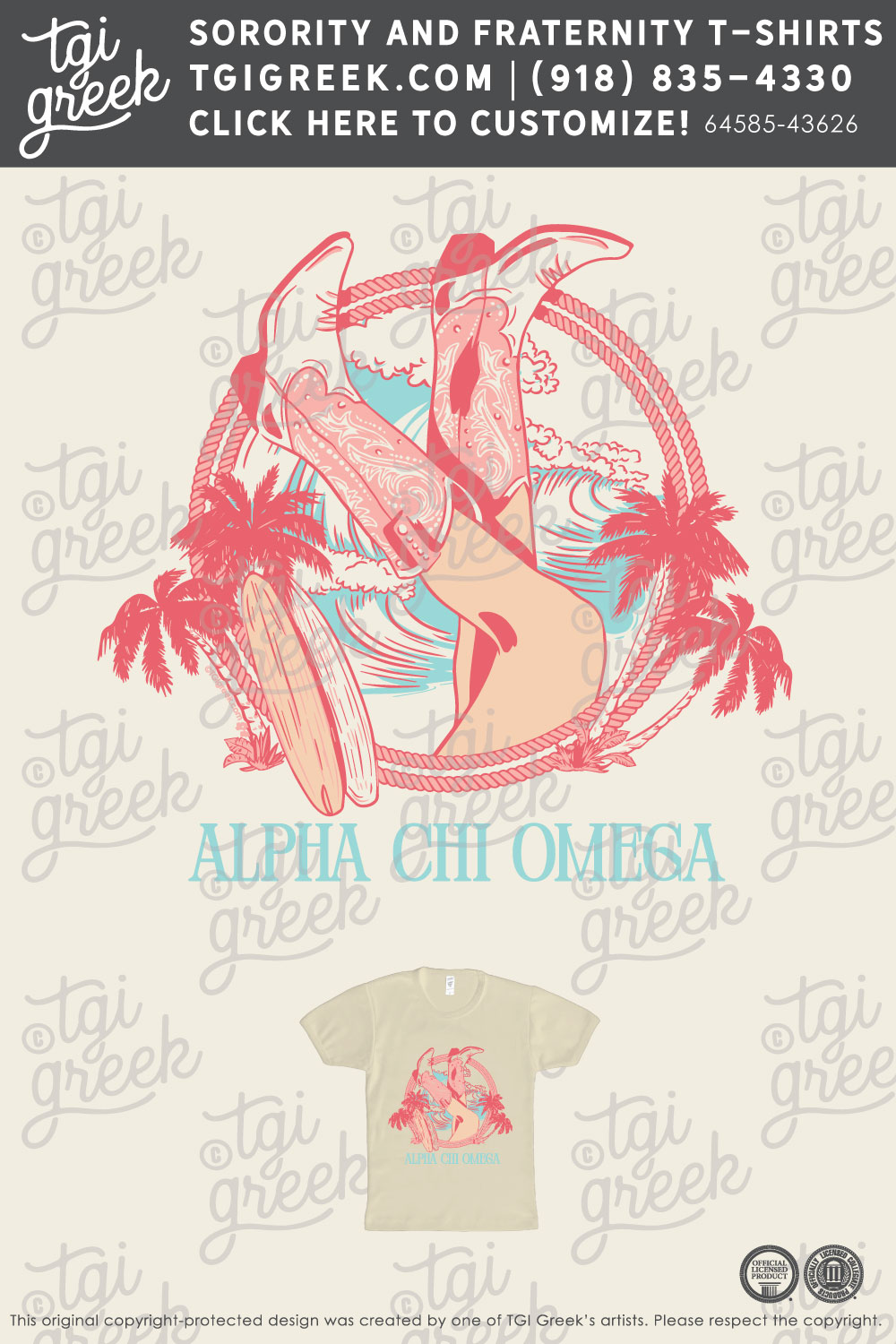 Alpha Chi Omega – TXTECH Work Week Coastal Cowgirl
