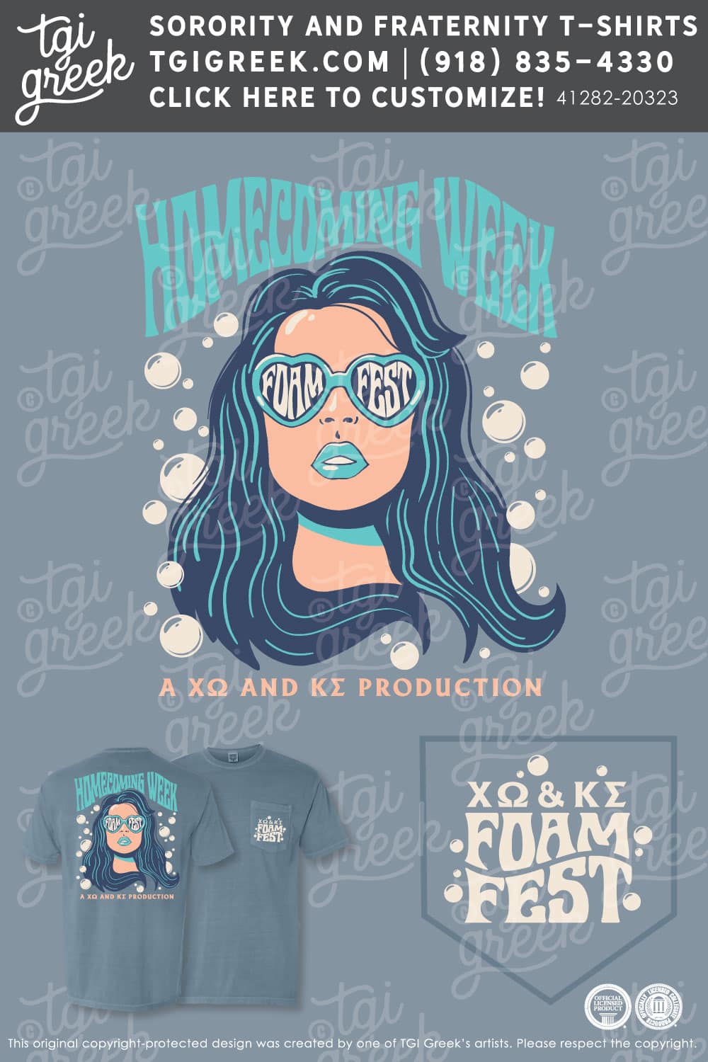 Chi Omega – GSU Foam Festival