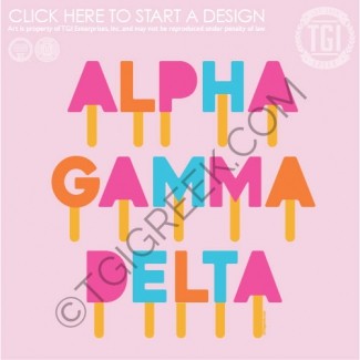 TGI-Alpha Gamma Delta Popsicle