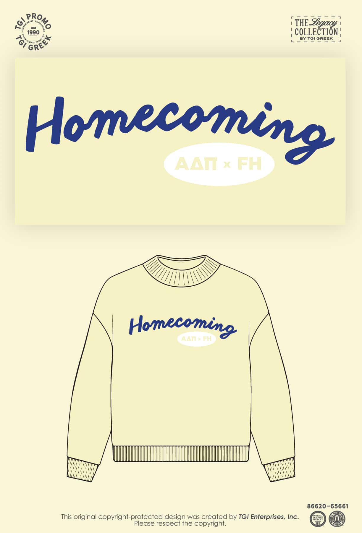 Alpha Delta Pi – OSU HOCO Mock Neck