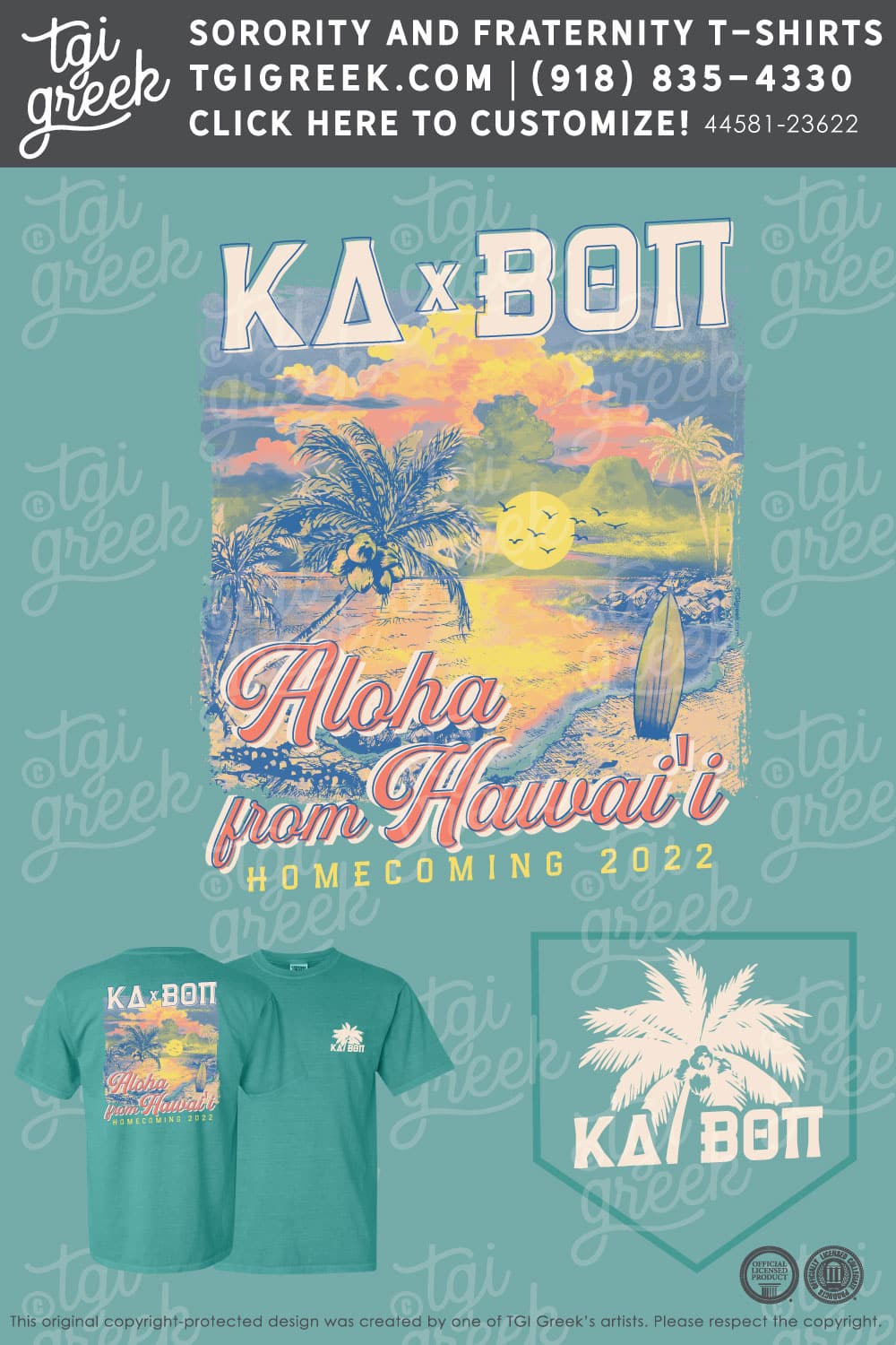 Kappa Delta – TXTECH Homecoming Aloha