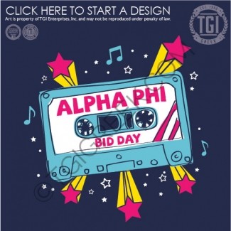 TGI-Alpha Phi Bid Day