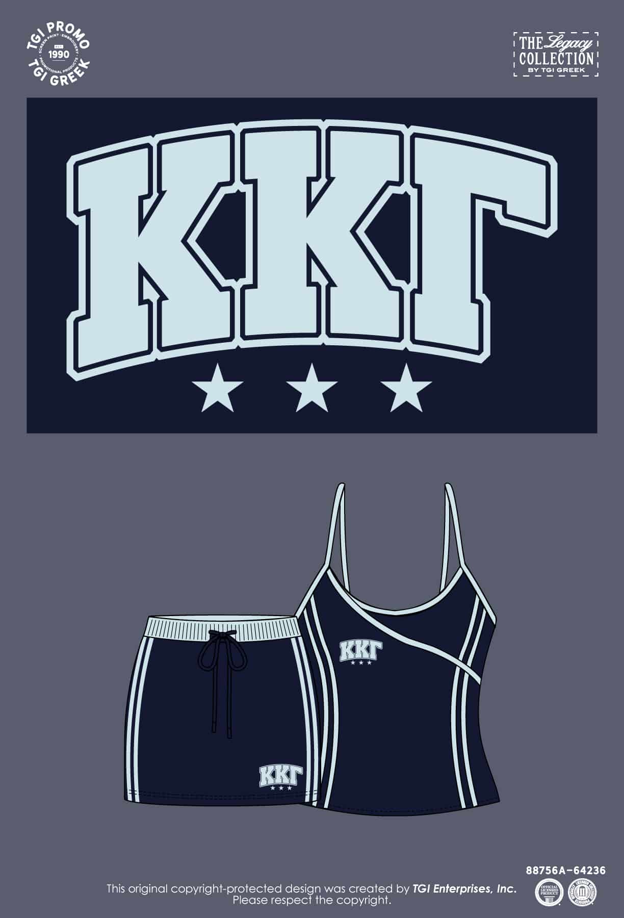 Kappa Kappa Gamma – TGI Skirt Set Name Drop