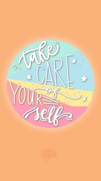Take Care – Phone Background