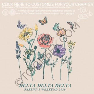 Delta Delta Delta – FGSU Moms Tee