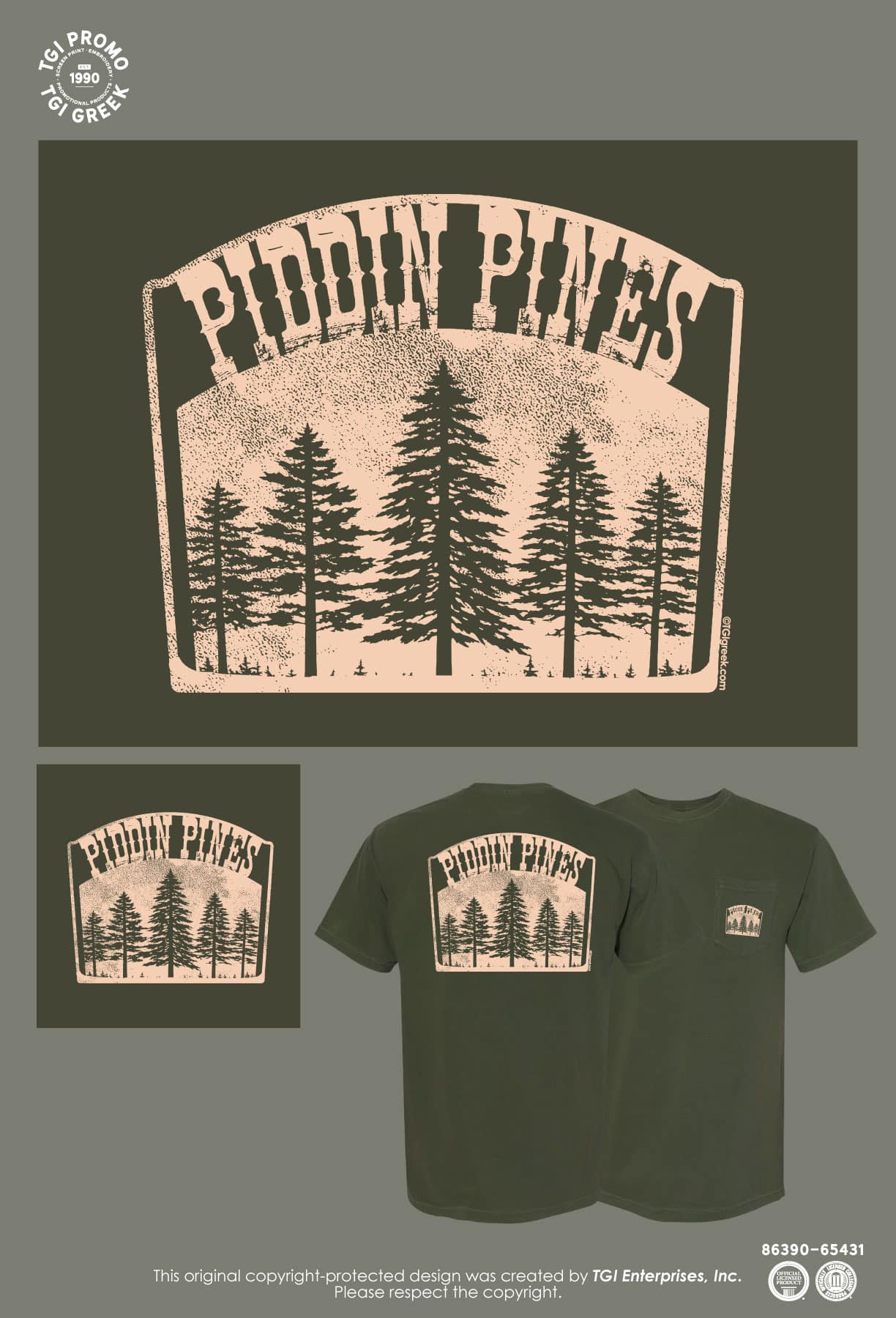 Piddin Pines – Shirt