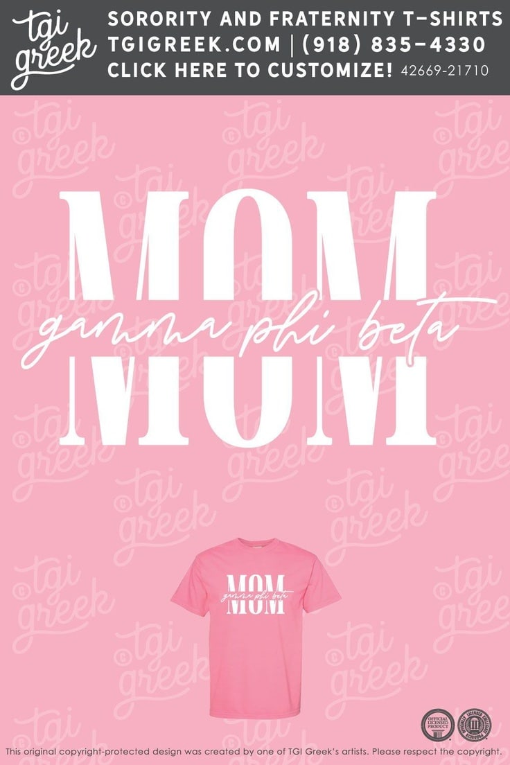 Gamma Phi Beta – OU Parents Club Mom Tee