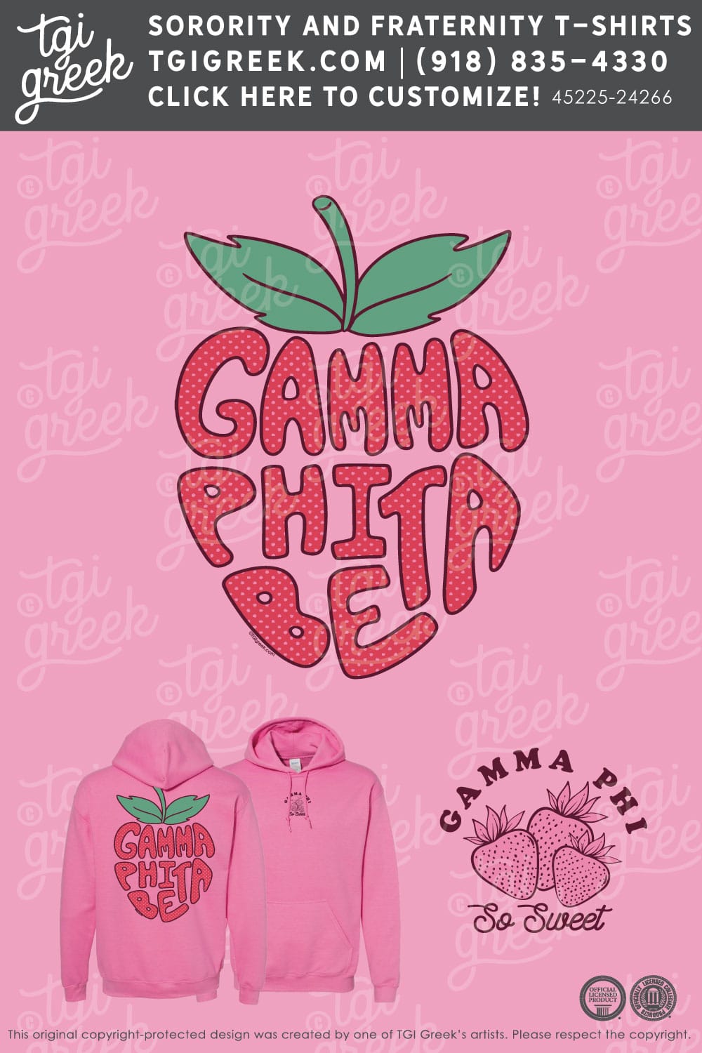 Gamma Phi Beta – CSUC PR Hoodie