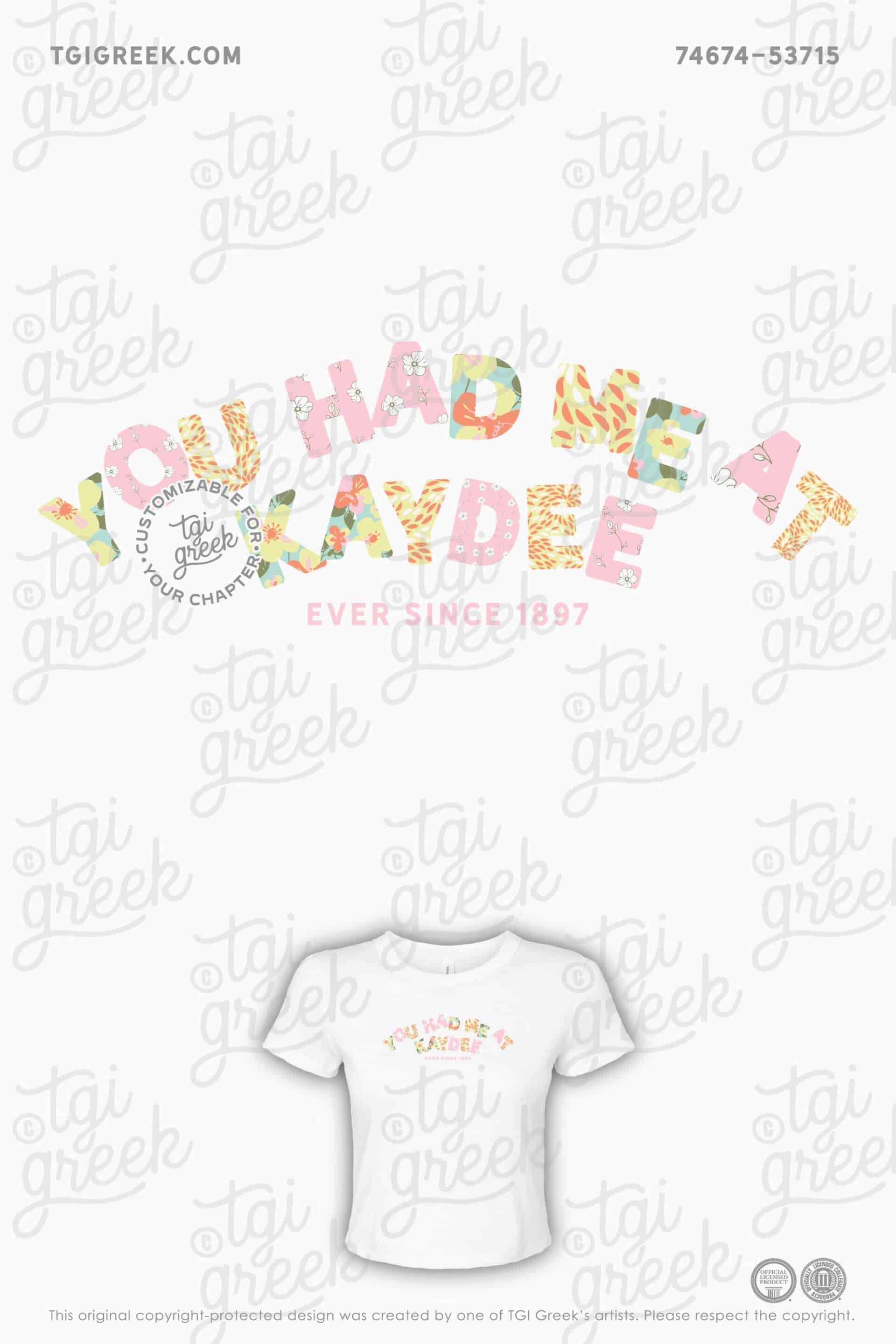 Kappa Delta – ODU FDOC PR Baby Tee