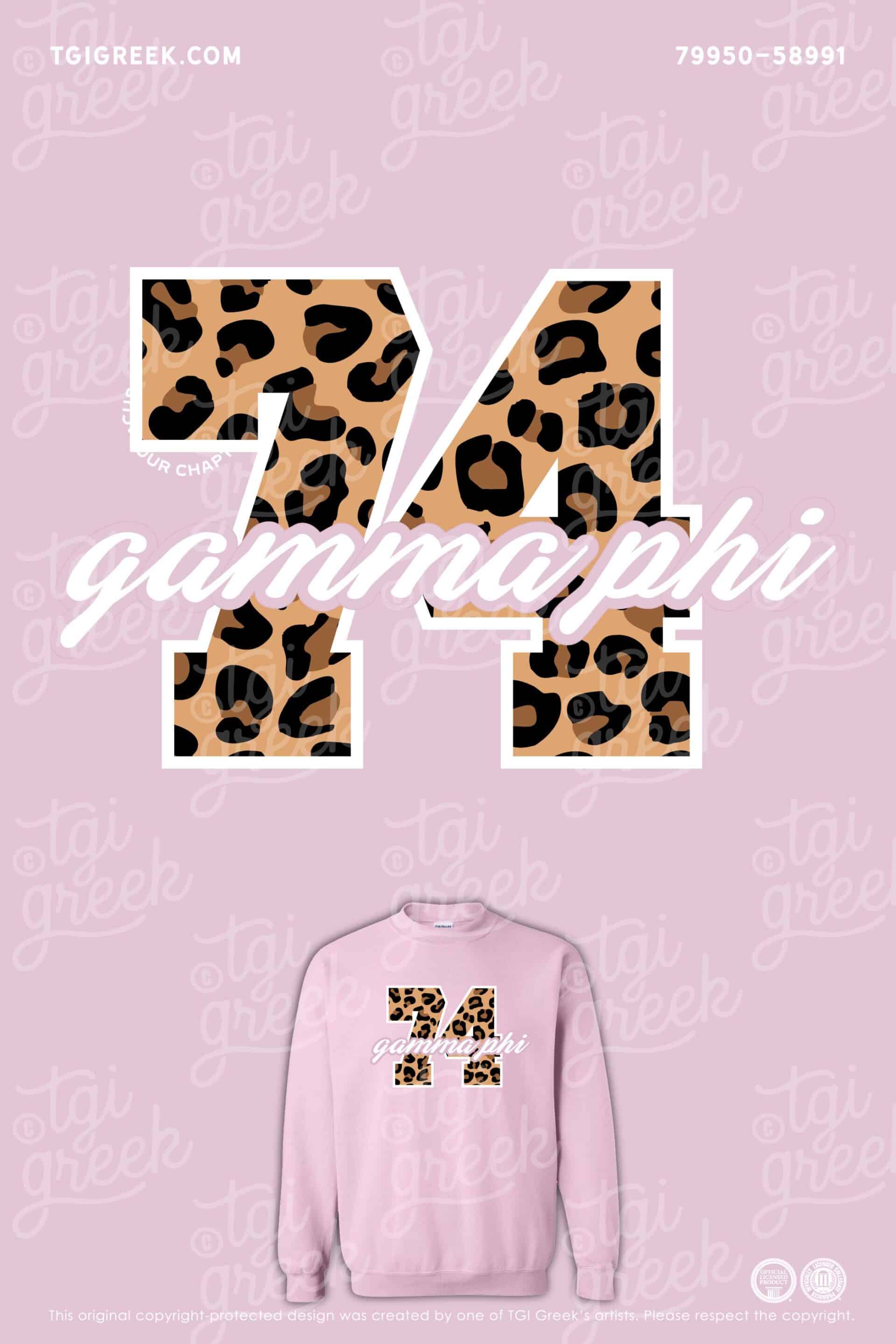 Gamma Phi Beta – TXSU Fall Crewneck