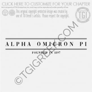 Alpha Omicron Pi – Founder's Day