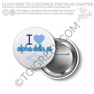 Alpha Delta Pi – Button