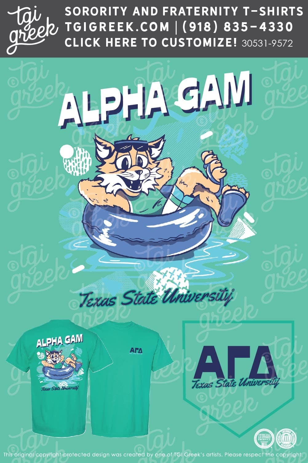 Alpha Gamma Delta – Summer Bobcat