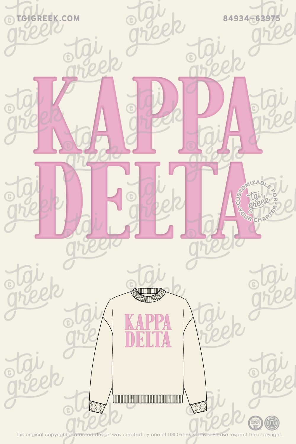 Kappa Delta – PR Crewneck