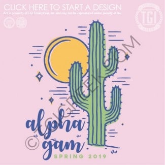TGI-Alpha Gamma Delta Spring Desert