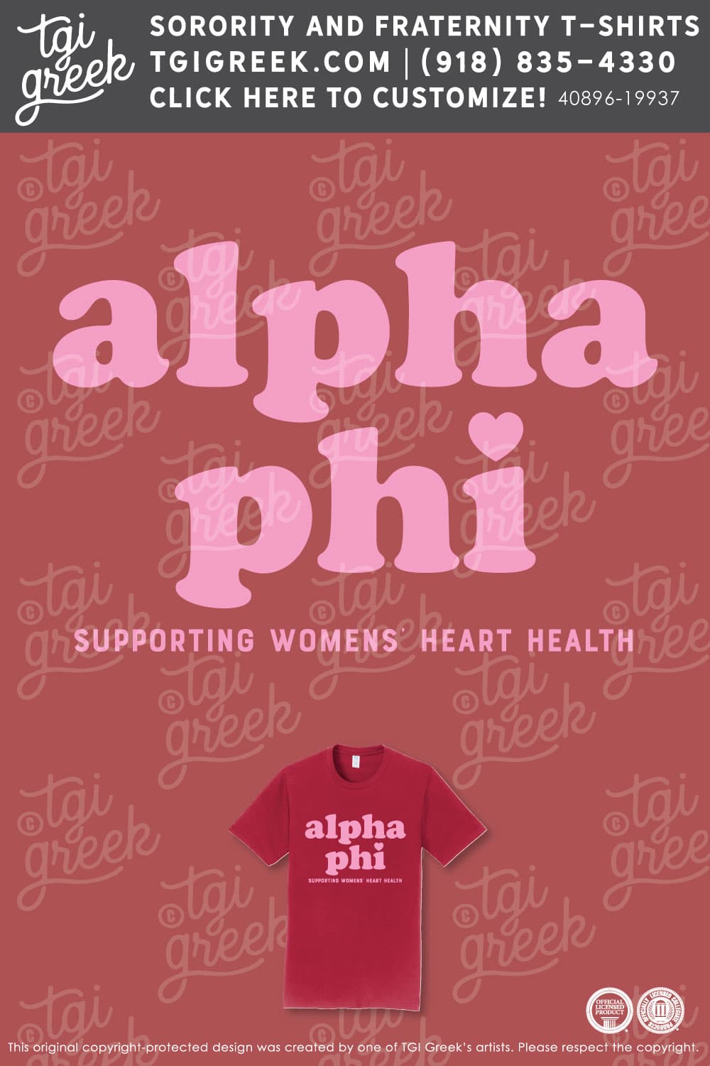 Alpha Phi – TAMC Philanthropy