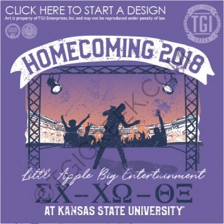 Chi Omega-KSU Hoco tee