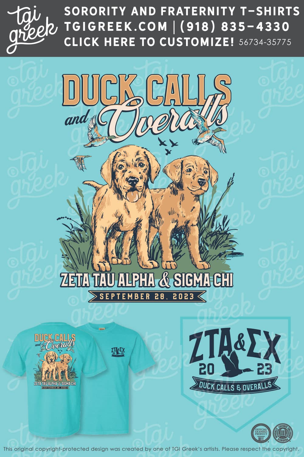 Zeta Tau Alpha – BSC Duck Calls And Overalls