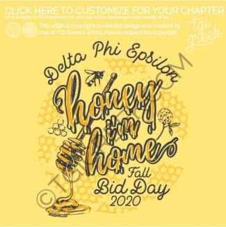 Delta Phi Epsilon – Bid Day