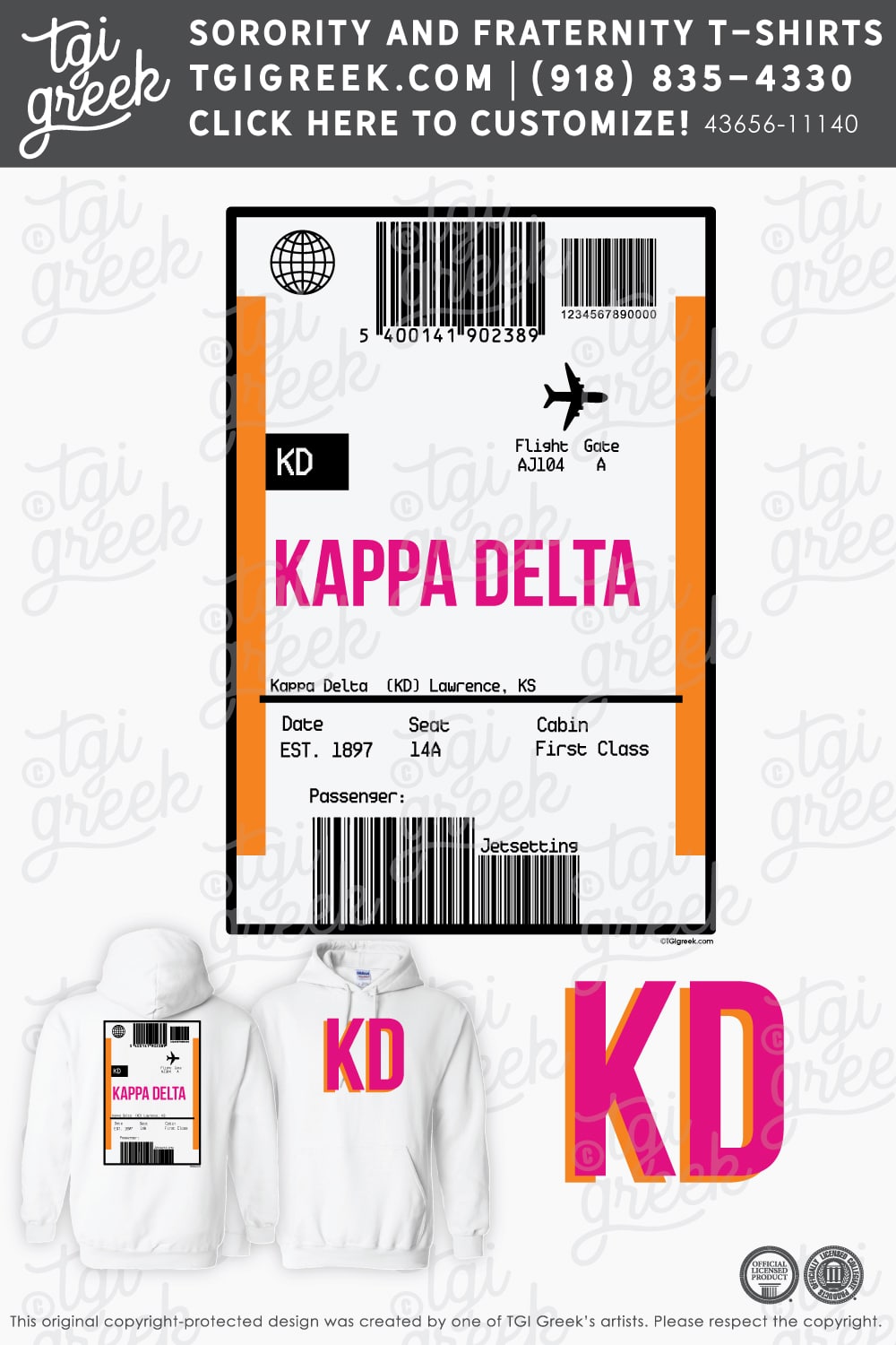 Kappa Delta – KU Hoodie Set