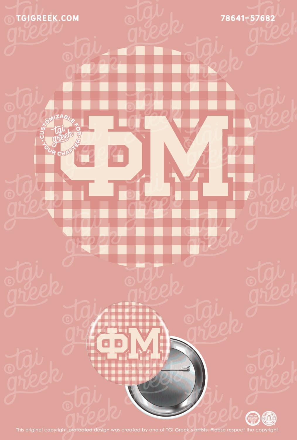 Phi Mu – KU Button