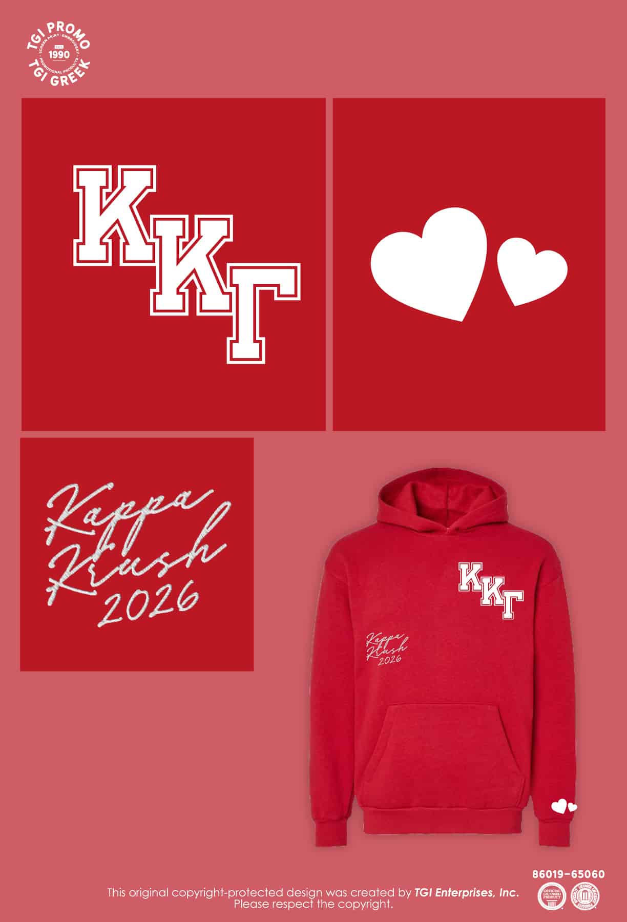 Kappa Kappa Gamma – MIZZ Crush Hoodie