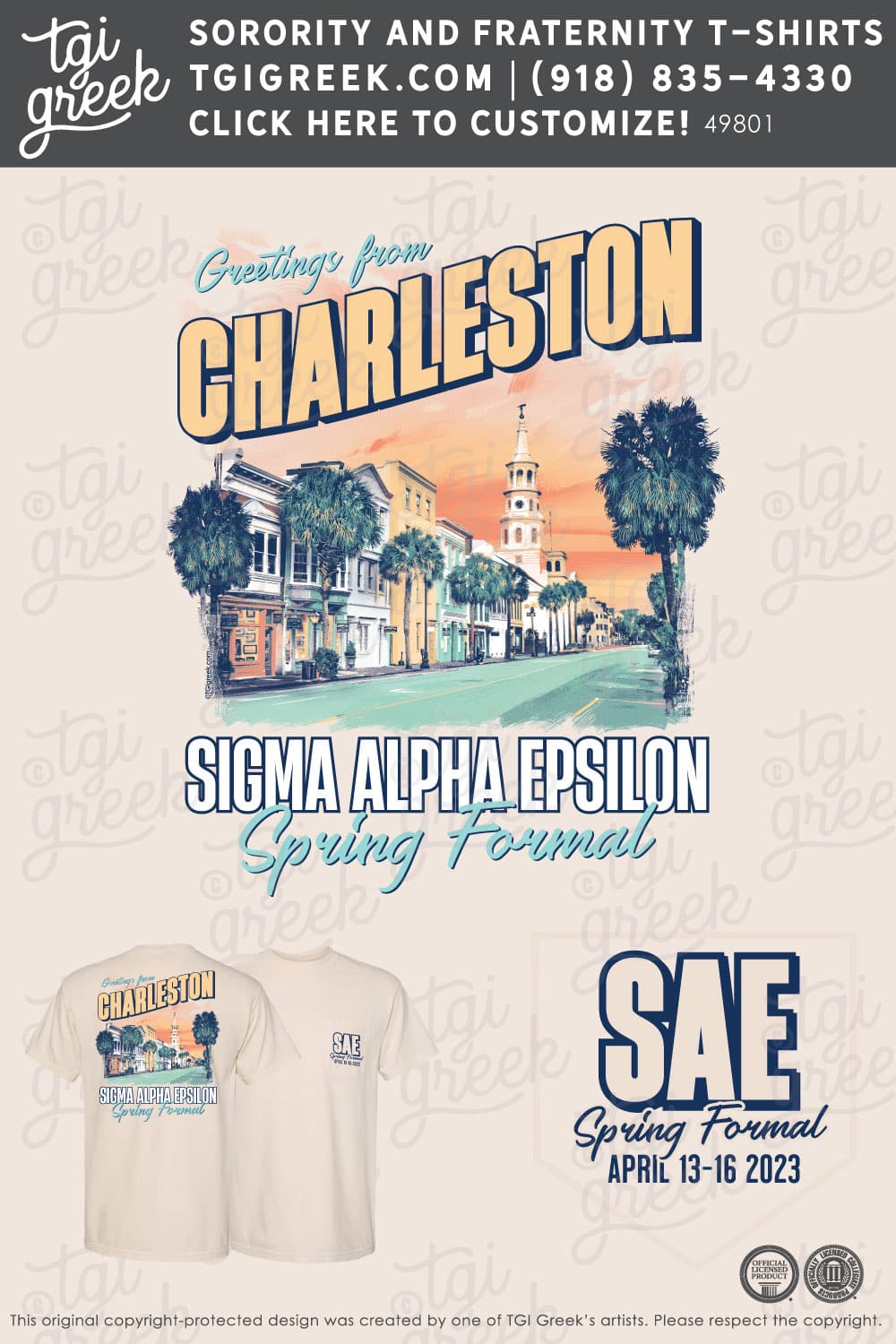 Sigma Alpha Epsilon – UNCCH Spring Formal
