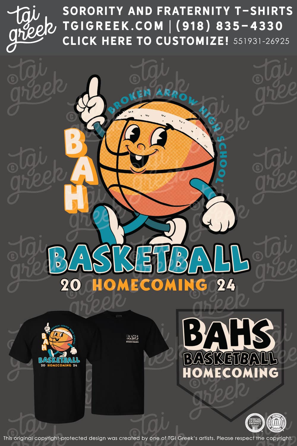 TGI – K-12 BBall Homecoming