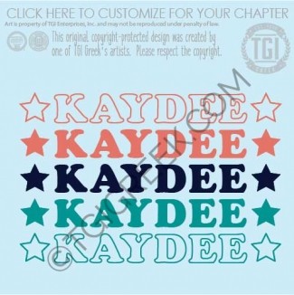 Kappa Delta – drop Stars