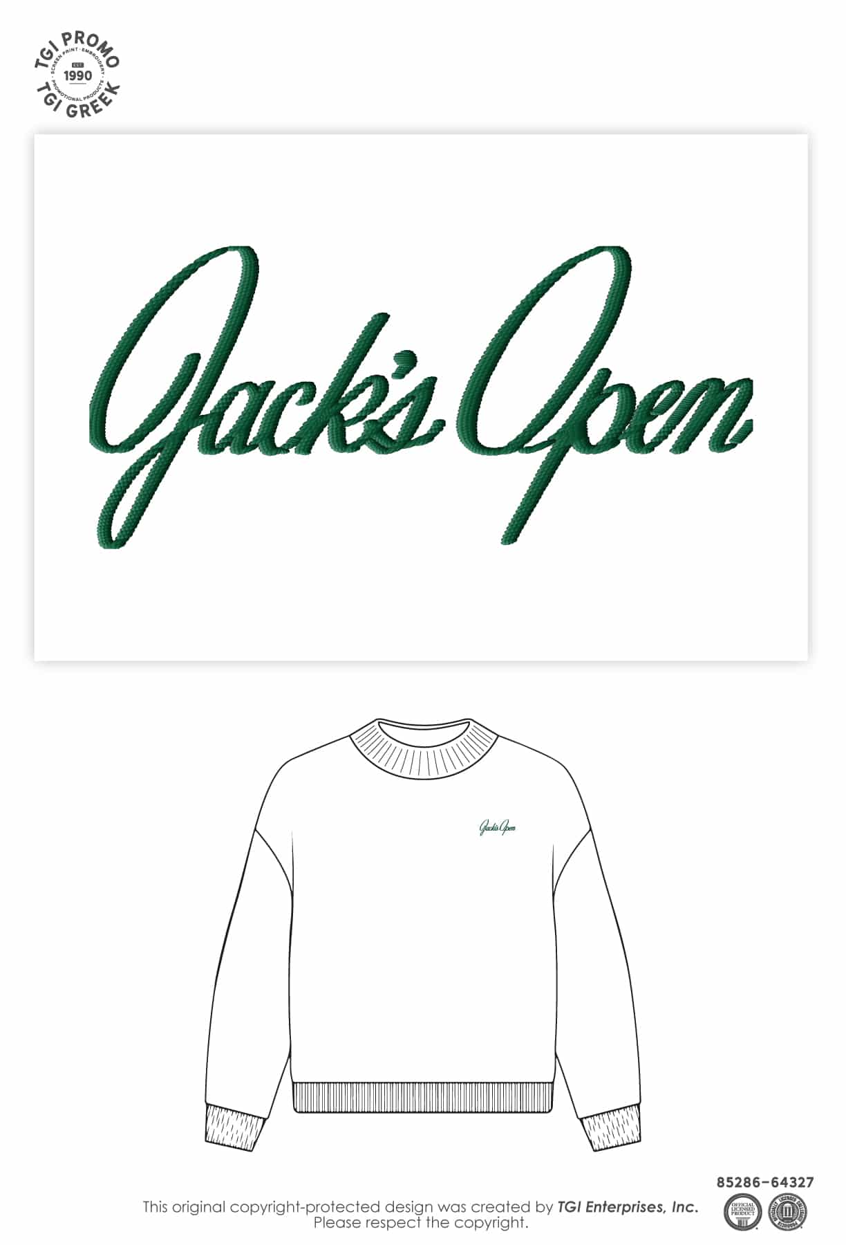 Jacks Friends Foundation – Mock Neck