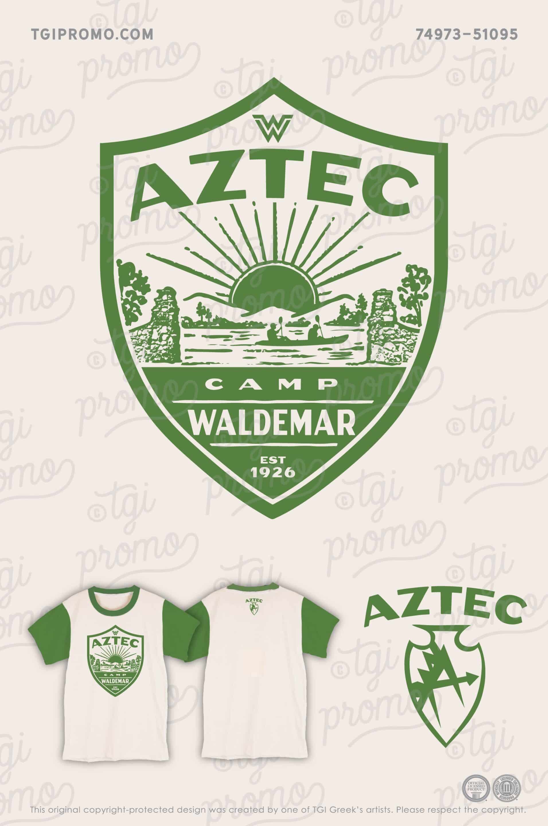 Camp Waldemar – Aztec Tribe Shirt