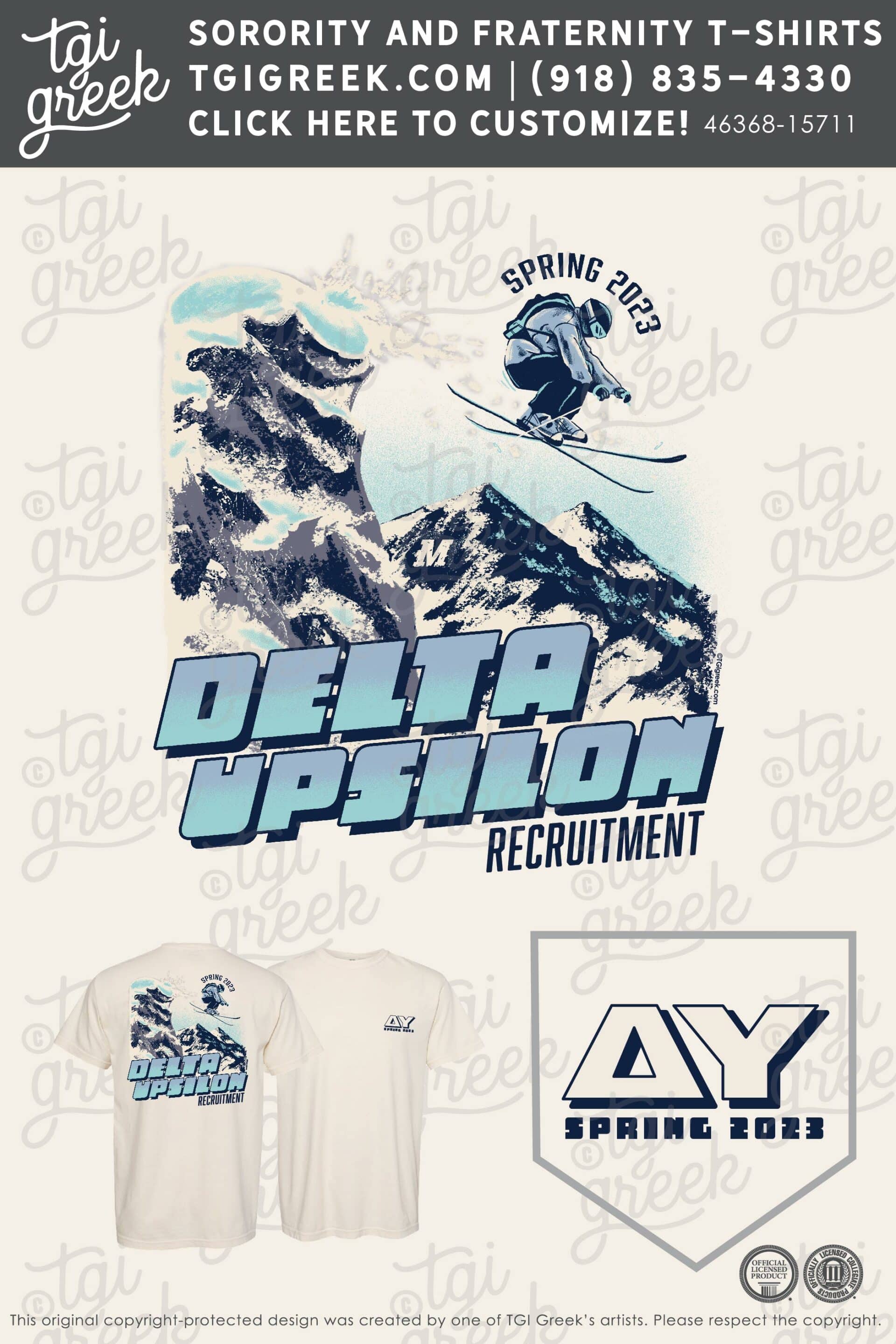 TGI – Delta Upsilon Spring Rush Skier