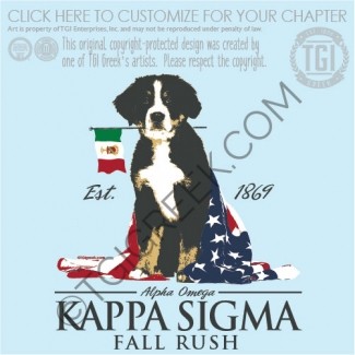 TGI-Kappa Sigma Patriotic Dog