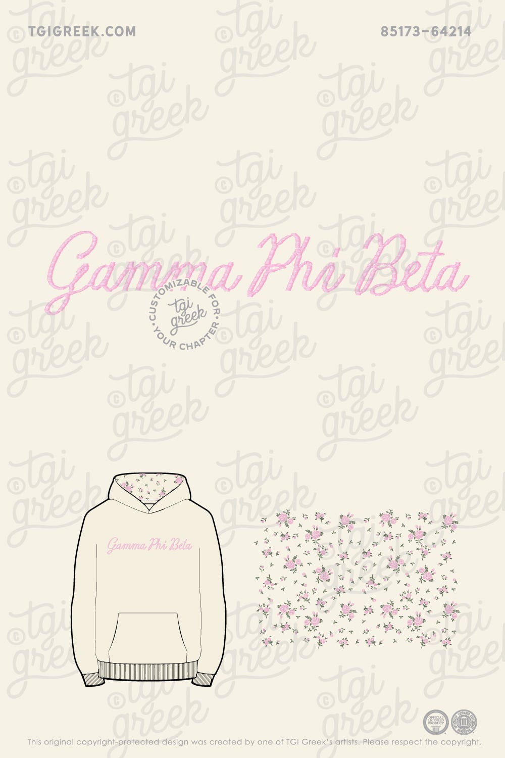 Gamma Phi Beta – PURD PR Hoodie