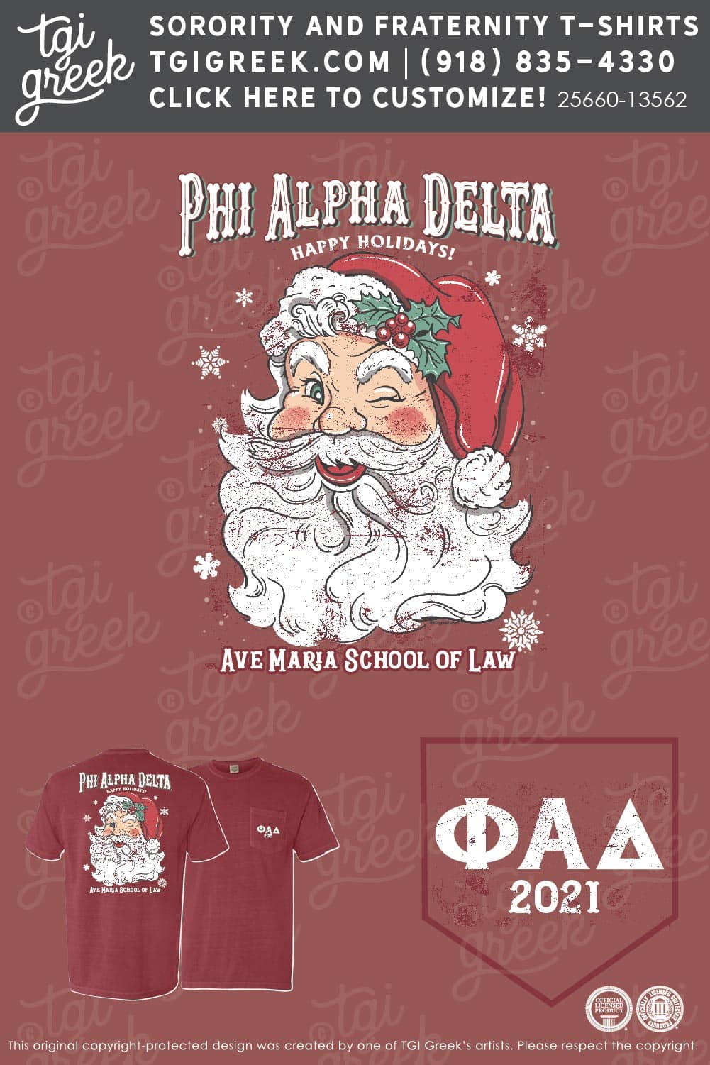 Phi Alpha Delta – AVE Happy Holidays