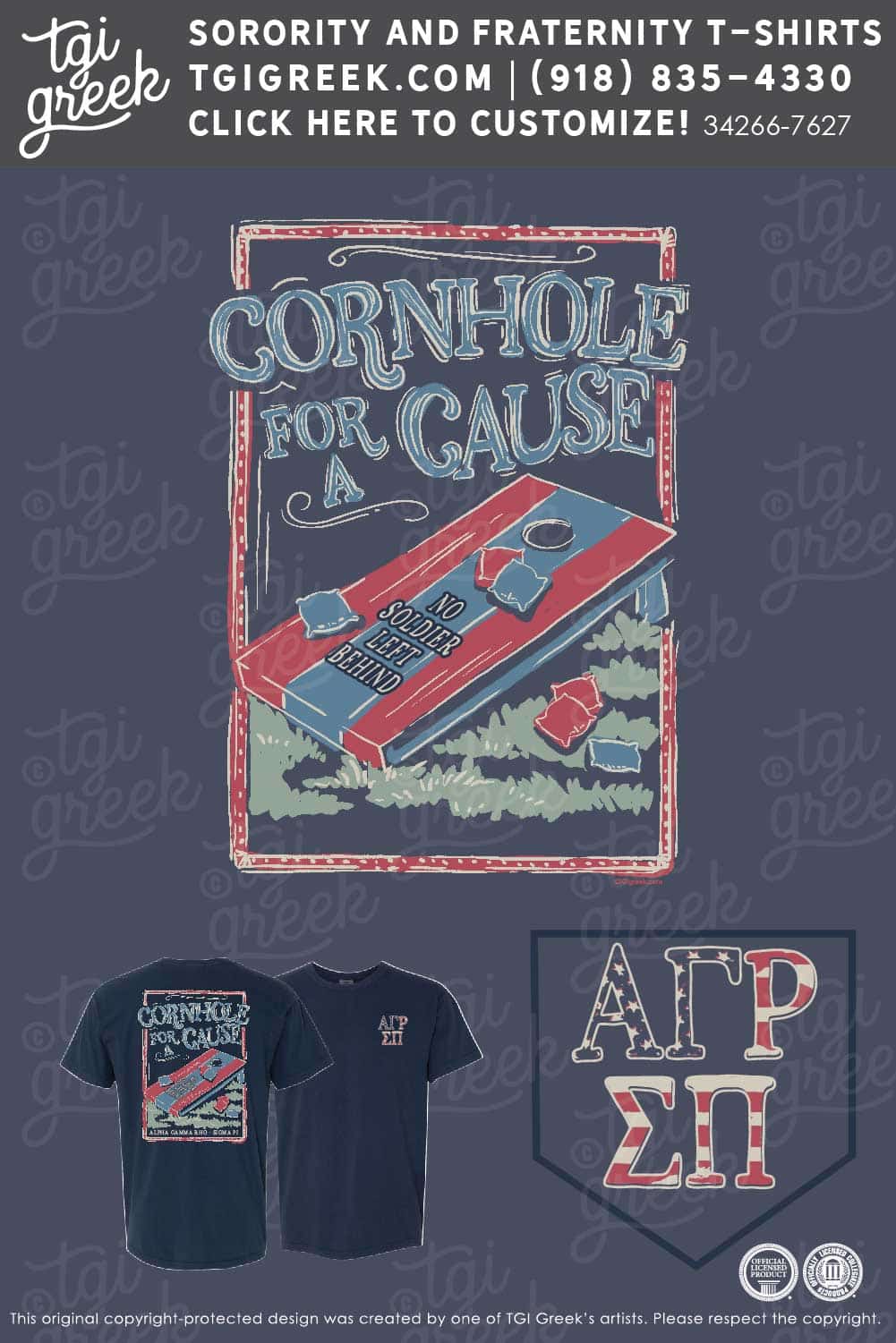 Alpha Gamma Rho – MTSU – Cornhole Tournament