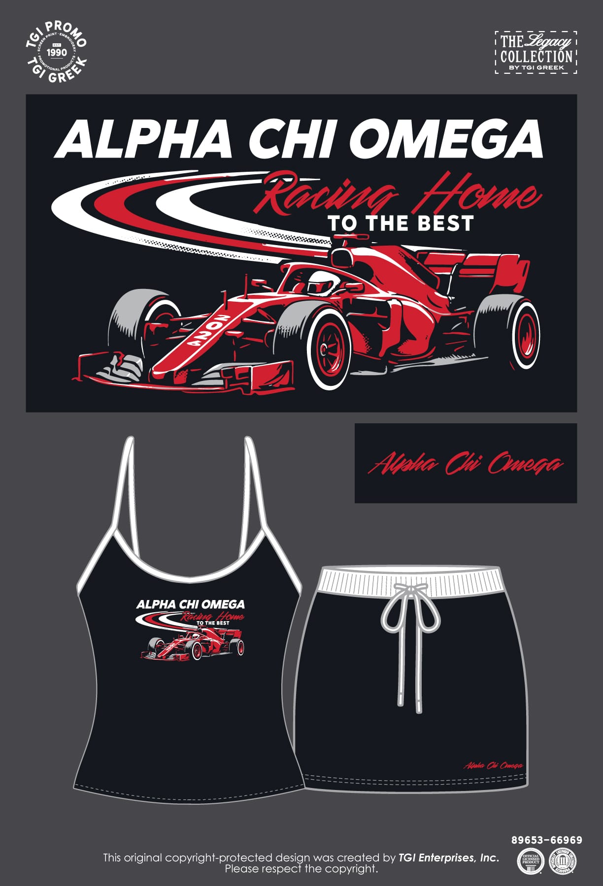 Alpha Chi Omega – TGI Greek Race Set