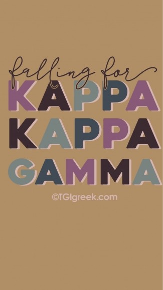 Kappa Kappa Gamma – Falling For