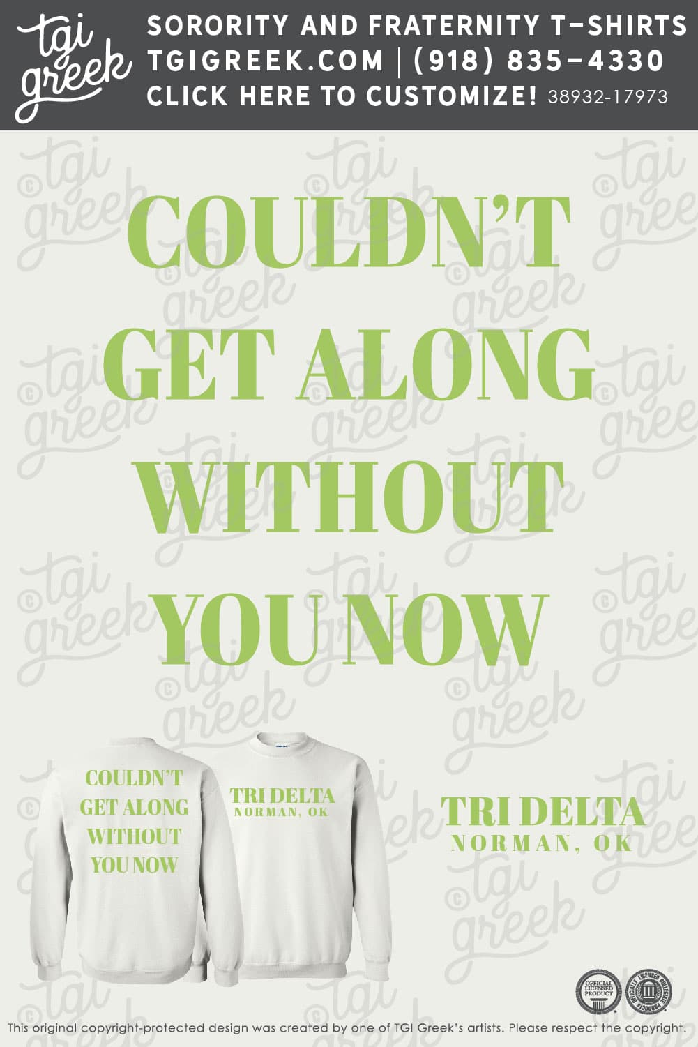 Delta Delta Delta – OU Summer PR Couldn’t Get Along