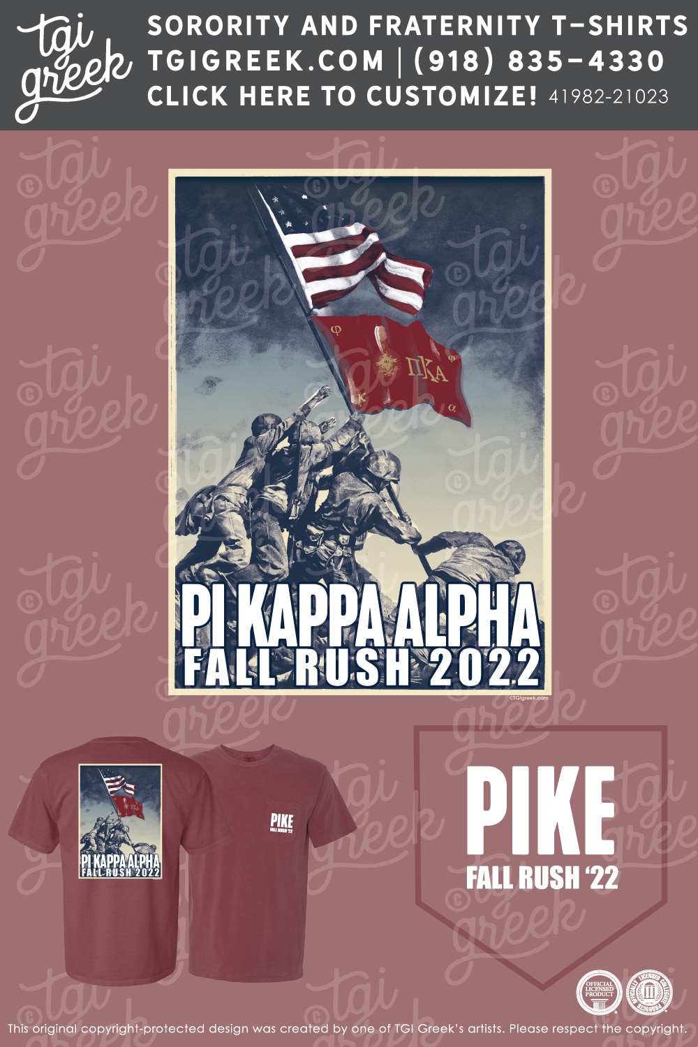 Pi Kappa Alpha – USCAR Fall Rush – Red