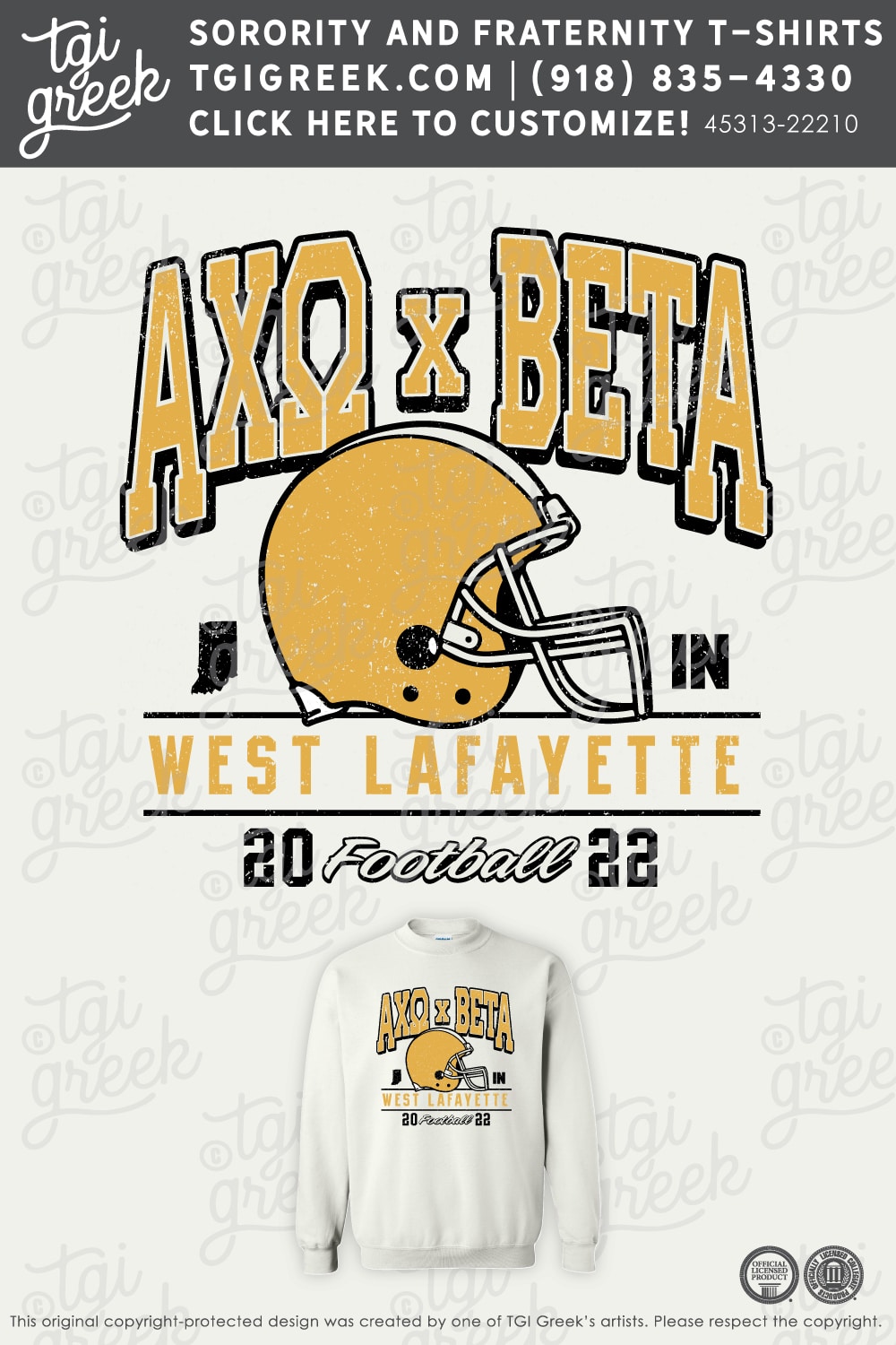 Alpha Chi Omega – PURD Football Pairing