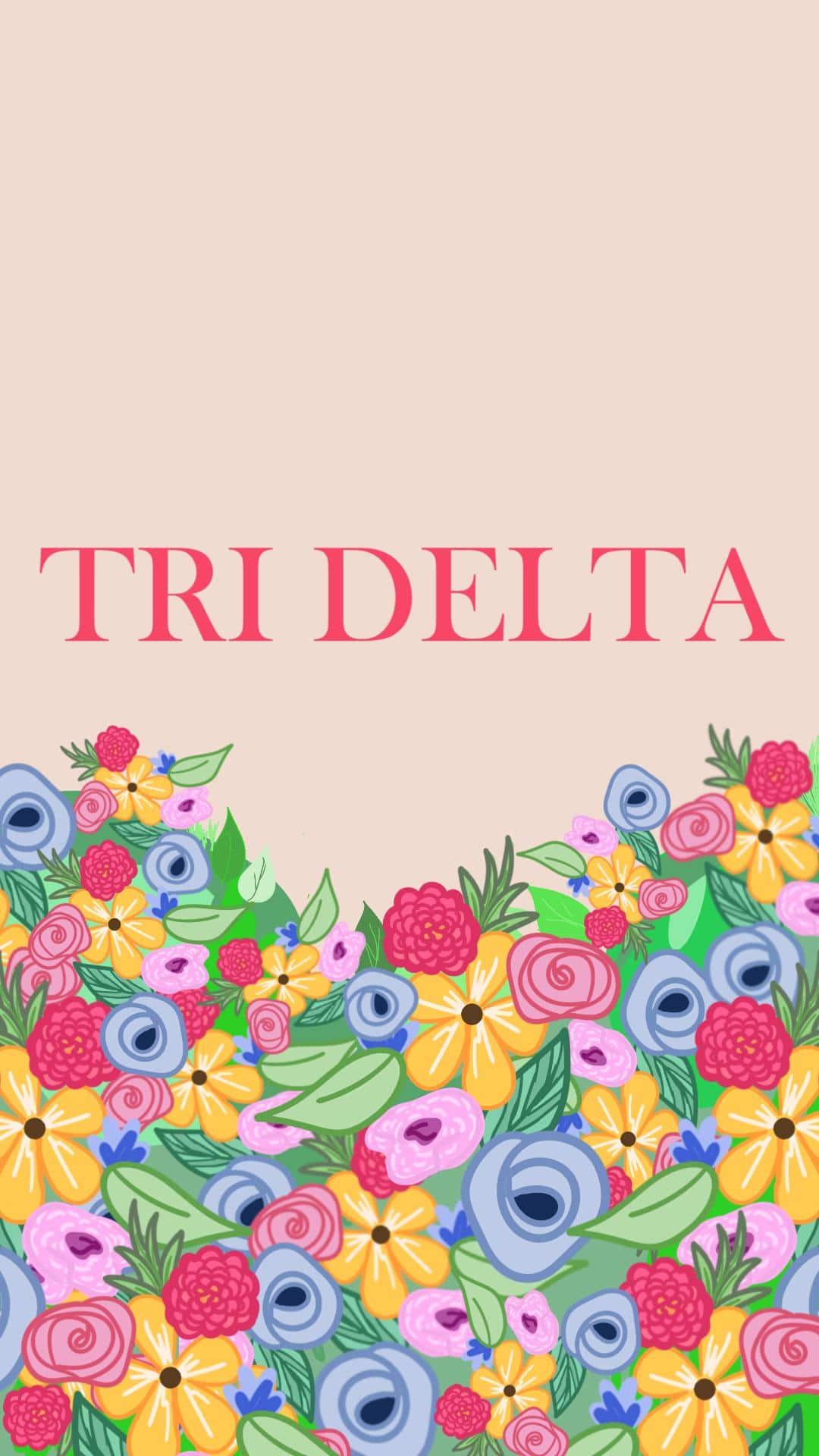 Delta Delta Delta – Floral